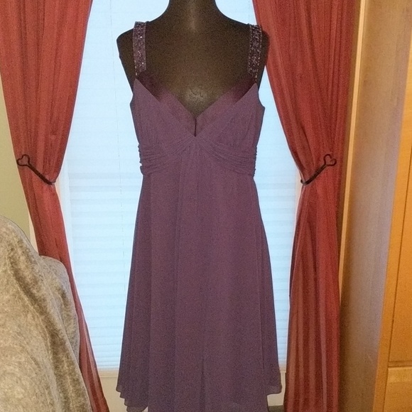 David's Bridal Dresses & Skirts - David's Bridal Dress Lapis/Purple Size 16